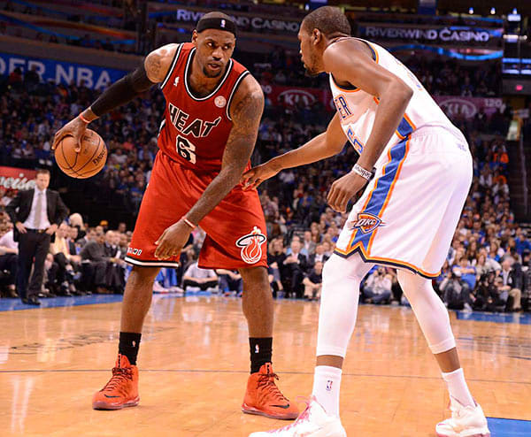 LeBron James vs. Kevin Durant